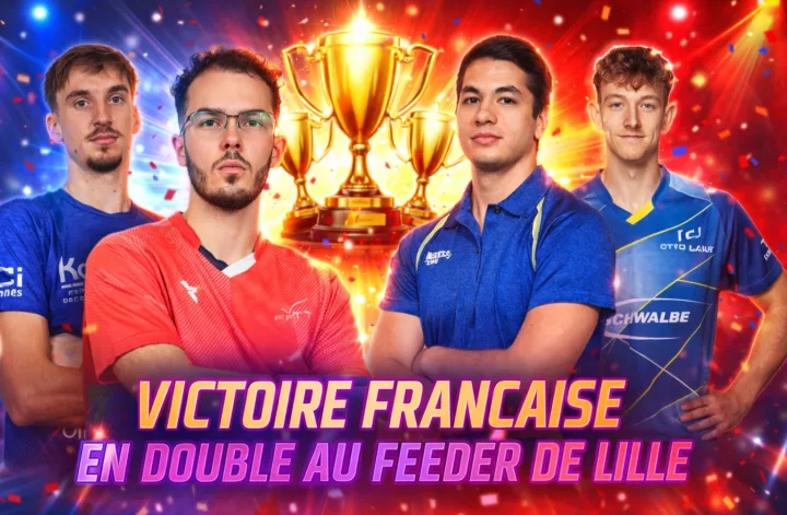 Jules Rolland et Léo de Nordrest vainqueurs du Feeder de Lille en double messieurs
