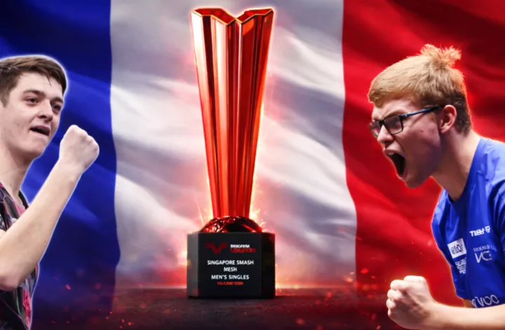 les français au grand smash de singapour: 16ème et 8ème de final