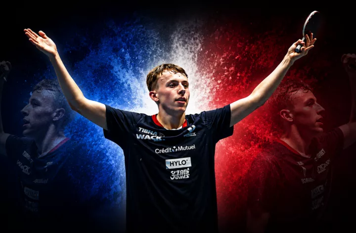 le nouveau phénomène du ping mondial : Flavien Coton