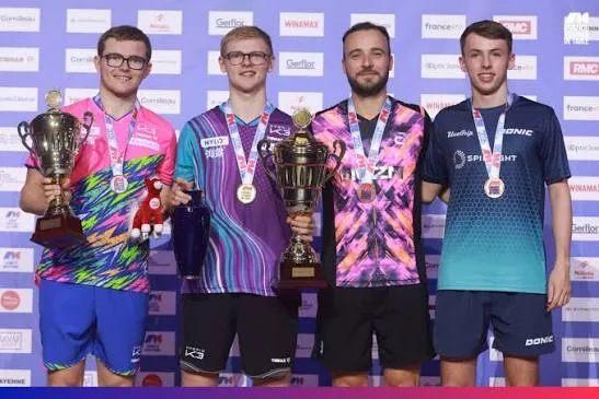 Le phénomène du ping Flavien Coton médaillé de bronze aux championnats de France