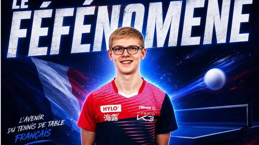 Félix Lebrun le phénomène de la nouvelle ère du ping